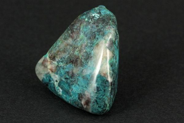 クリソコラ(珪孔雀石) 原石 磨き 11.7g｜天然石 通販キラリ石