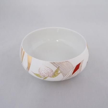 桃と蝙蝠 平碗 (木箱入り) - SIONE -シオネ | ギフト・引出物・陶磁器