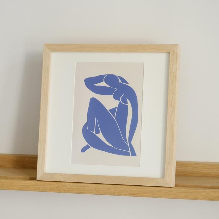 額装絵画 アンリ・マティス ブルーヌード1 リトグラフ 限定36部