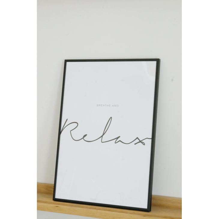 A3】A.P.J. | フィットフレーム | アルミ額縁 | A3サイズ (black