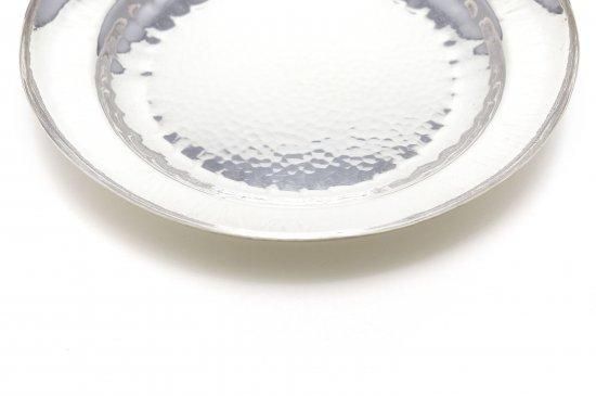 純銀】青海波 純銀製 銀皿 約92.6g 純銀】青海波 純銀製 銀皿 約92.6g