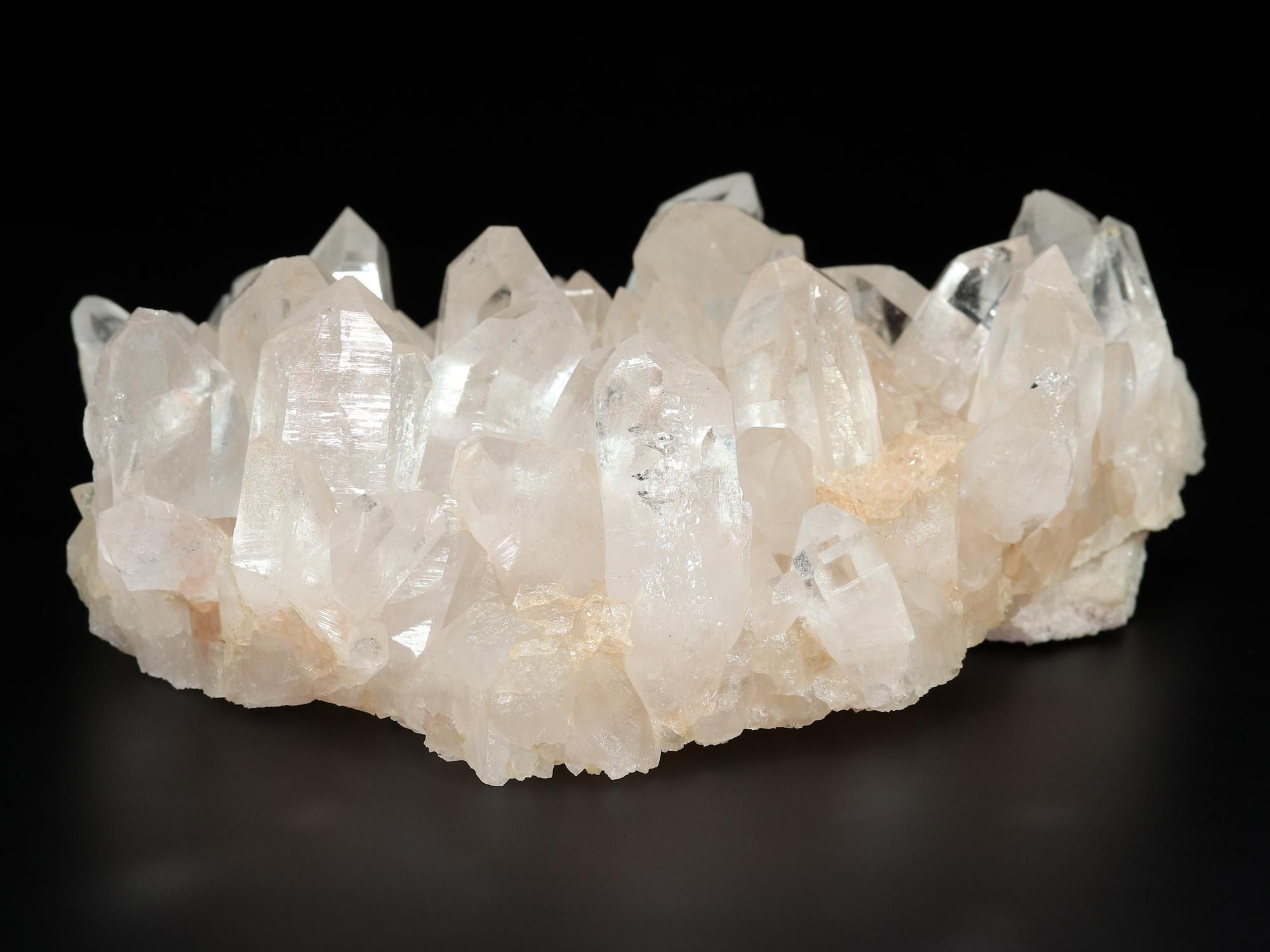 高品質】インド・マニカラン産ヒマラヤ水晶クラスター 原石(型番cc1157)