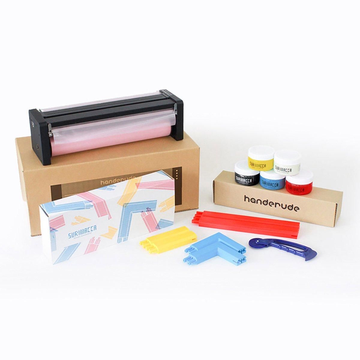handerude【SURIMACCAセット・インク5色付き】 - JAM｜レトロ印刷と