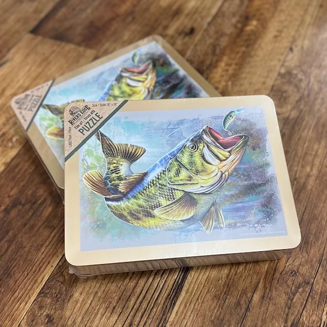 リバースエッジ/1000ピース ジグソーパズル [Black bass] - HONEYSPOT