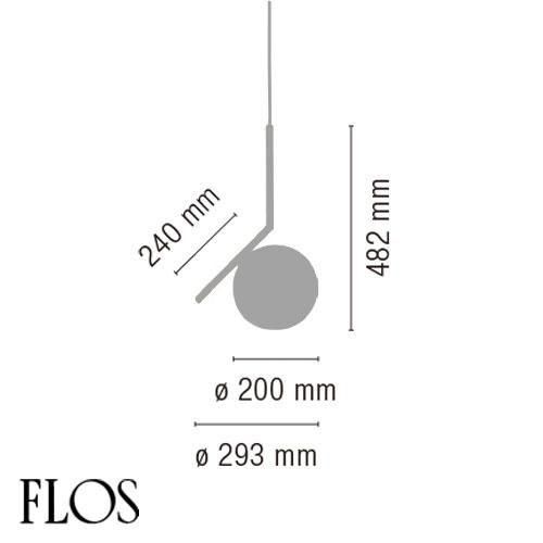 IC LIGHTS S1 IC ライツ S1（ブラック）ペンダントライト（引掛仕様