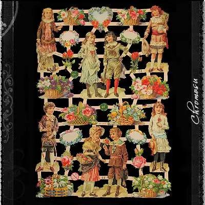 アンティーク少女のコラージュB〜グラシン封筒♡おすそ分け♡ 【公式通販】