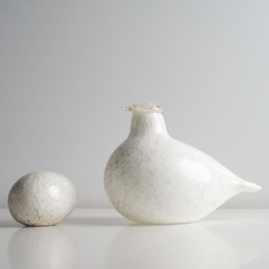 Oiva Toikka Bird Riekko & Riekko egg sets