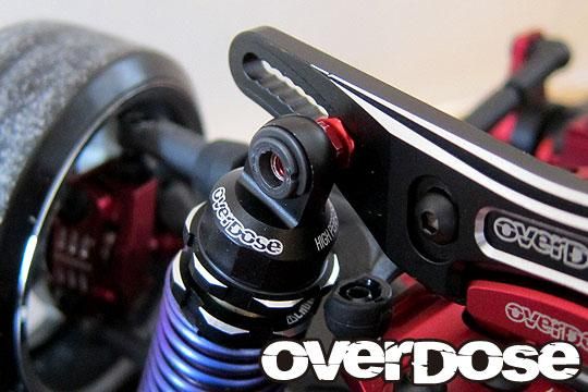 オーバードーズ overdosespec3レッドハイグレードショックOHパーツ付