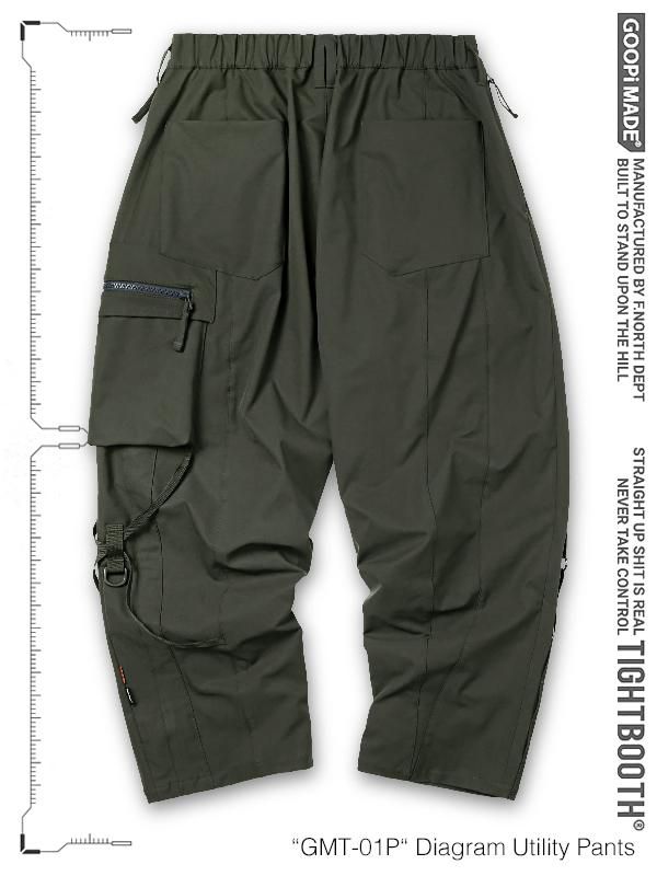 GOOPiMADE - “GMT-01P“ Diagram Utility Pants - SHINKIROU1.0