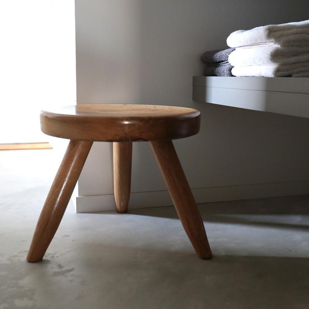 ピエールシャポーシャルロットペリアンスツール捻じ脚型リプロダクト