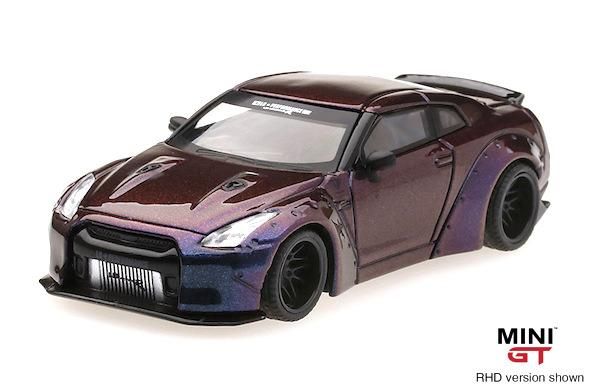 レア miniIGT トイザらス限定LBWK日産GT-R マジックパープル