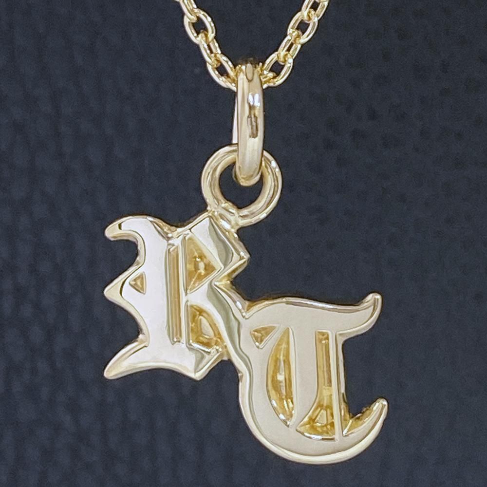 ダブルレタード・イニシャルネックレス | RT - 工房史 プレゼント向け