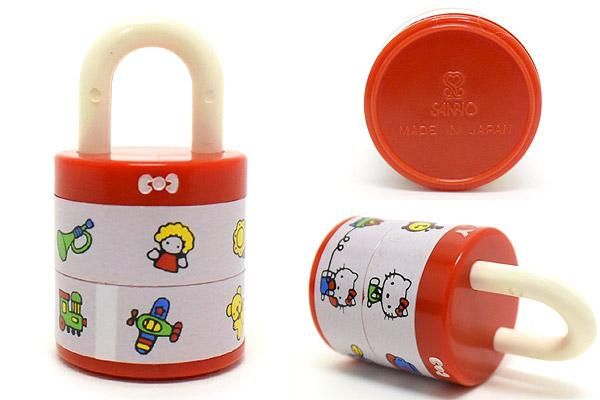 激レア】ハローキティ エンジェル ガチャキー 鍵 南京錠 平成レトロ