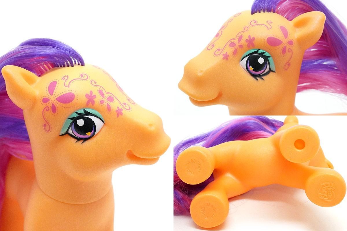 マイリトルポニー ヴィンテージ G3バイクSETナイルパーチあちゃちゅむ