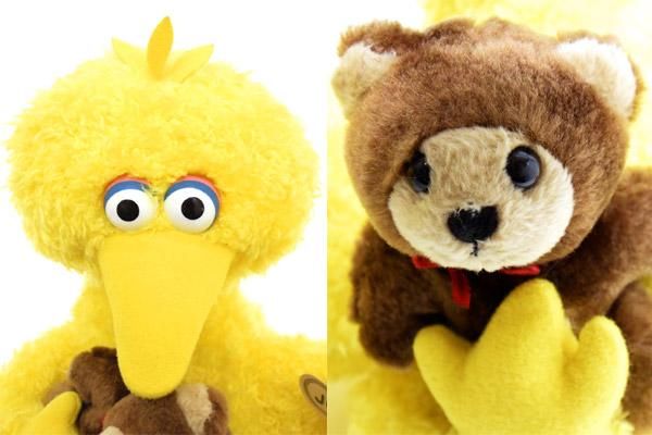 ヴィンテージ ビッグバード applause社 大きいBIGぬいぐるみ 約80㎝