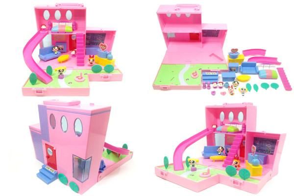 パワーパフガールズ すてきいっぱいハウス フィギュア ドールハウス