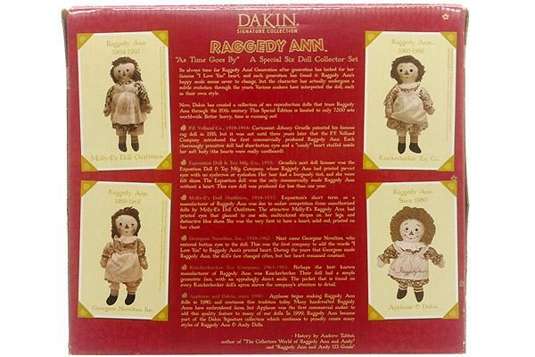 Raggedy Ann & Andy ラガディ アン&アンディ DAKIN 