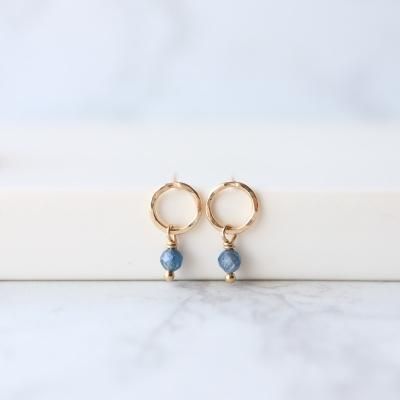 サファイア - 10金,18金,14kgf(14金ゴールドフィルド)と上質な天然石の