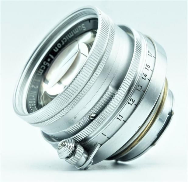 山崎磨き♪ Summicron（ズミクロン）50mmF2 整備済み