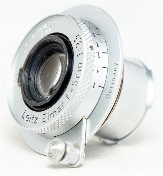 美品！赤エルマー！Red Scale Elmar 50mm オールドレンズ 赤エルマー