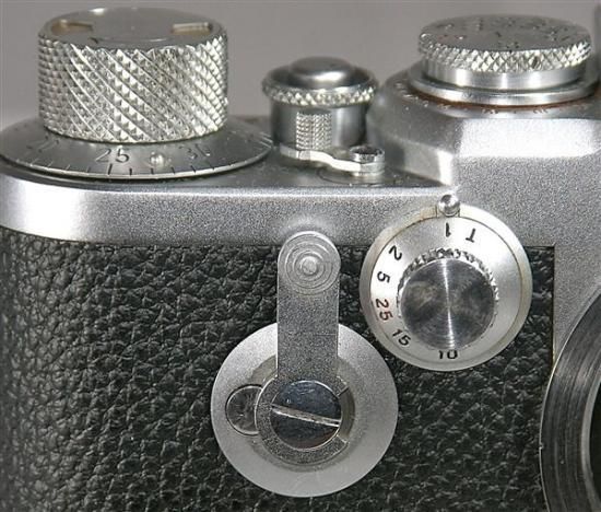 大人気】バルナックライカIIIfレッドダイヤルセルフタイマー付 整備