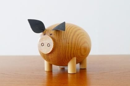 豚の貯金箱 オブジェ ヴィンテージ 雑貨 ドイツのおもちゃ
