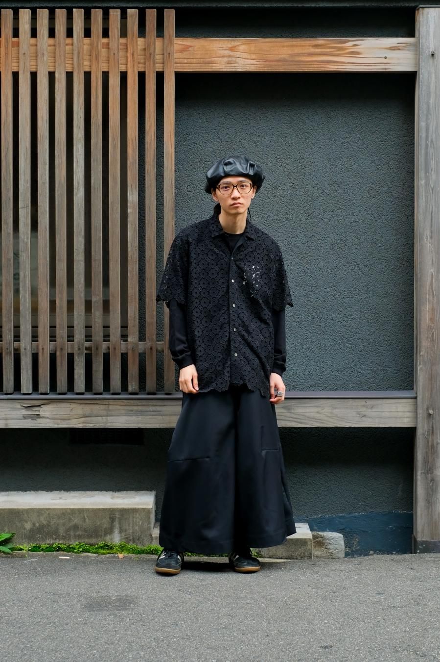 shinya kozuka ラメ セットアップ pantalon shinya kozuka ラメ