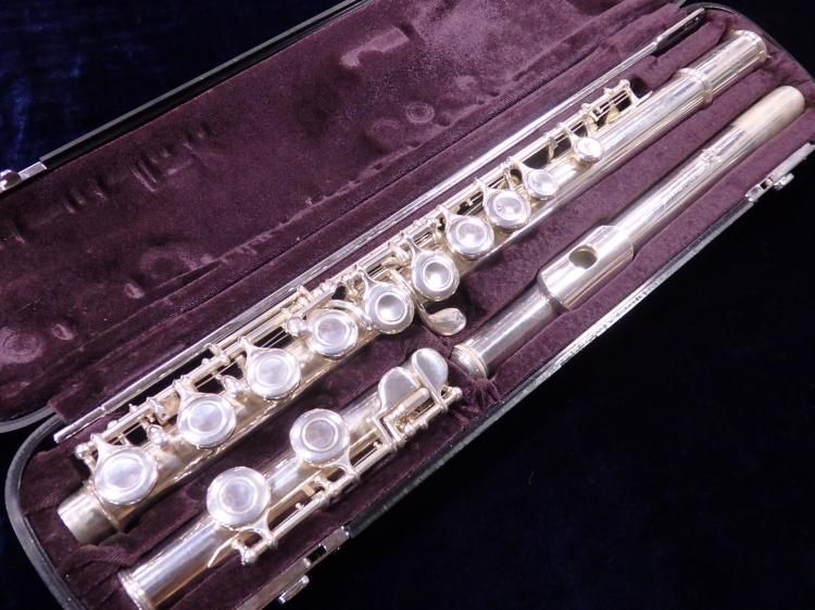 YAMAHA ヤマハ フルート YFL-351 リップ銀製 管体銀メッキ 吹奏 YAMAHA
