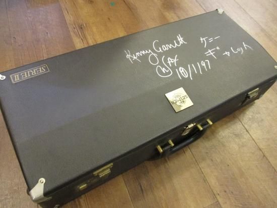 セルマー アルトサックス ハードケース ケニーギャレットサイン入り