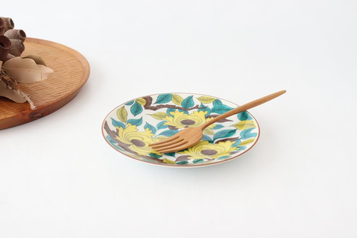 九谷焼:1尺5分赤絵人物画大皿 九谷焼:1尺5分赤絵人物画大皿 九谷焼:1