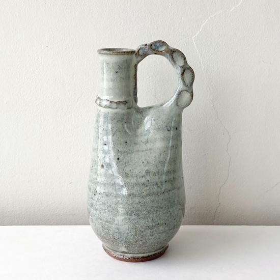 武内晴二郎作 糠白釉緑流小皿五枚組 【公式通販】