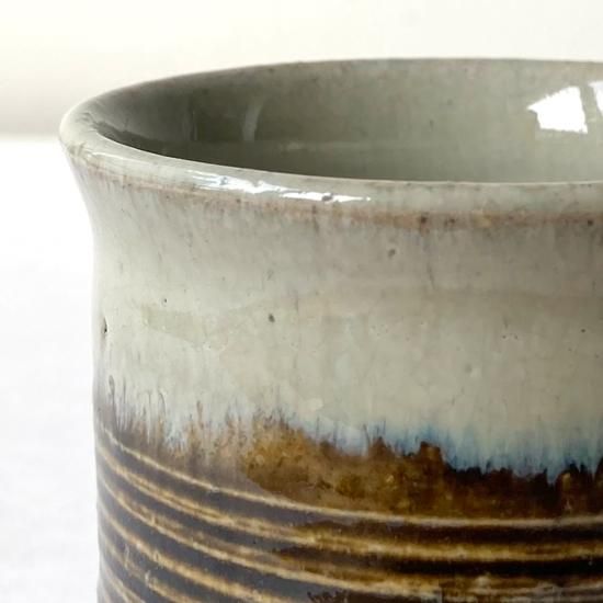 Vintage Japanese Folk Art: 湯呑 / 沖塩明樹 - Swimsuit Department