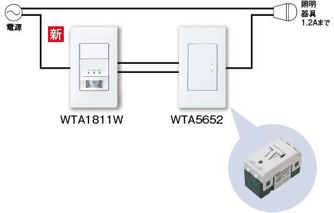 WTA1811WK パナソニック Panasonic アドバンスシリーズ 壁取付熱線