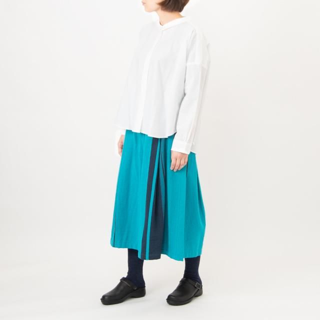 tamaki niime 玉木新雌 ワイドパンツ wide pants short 01 コットン