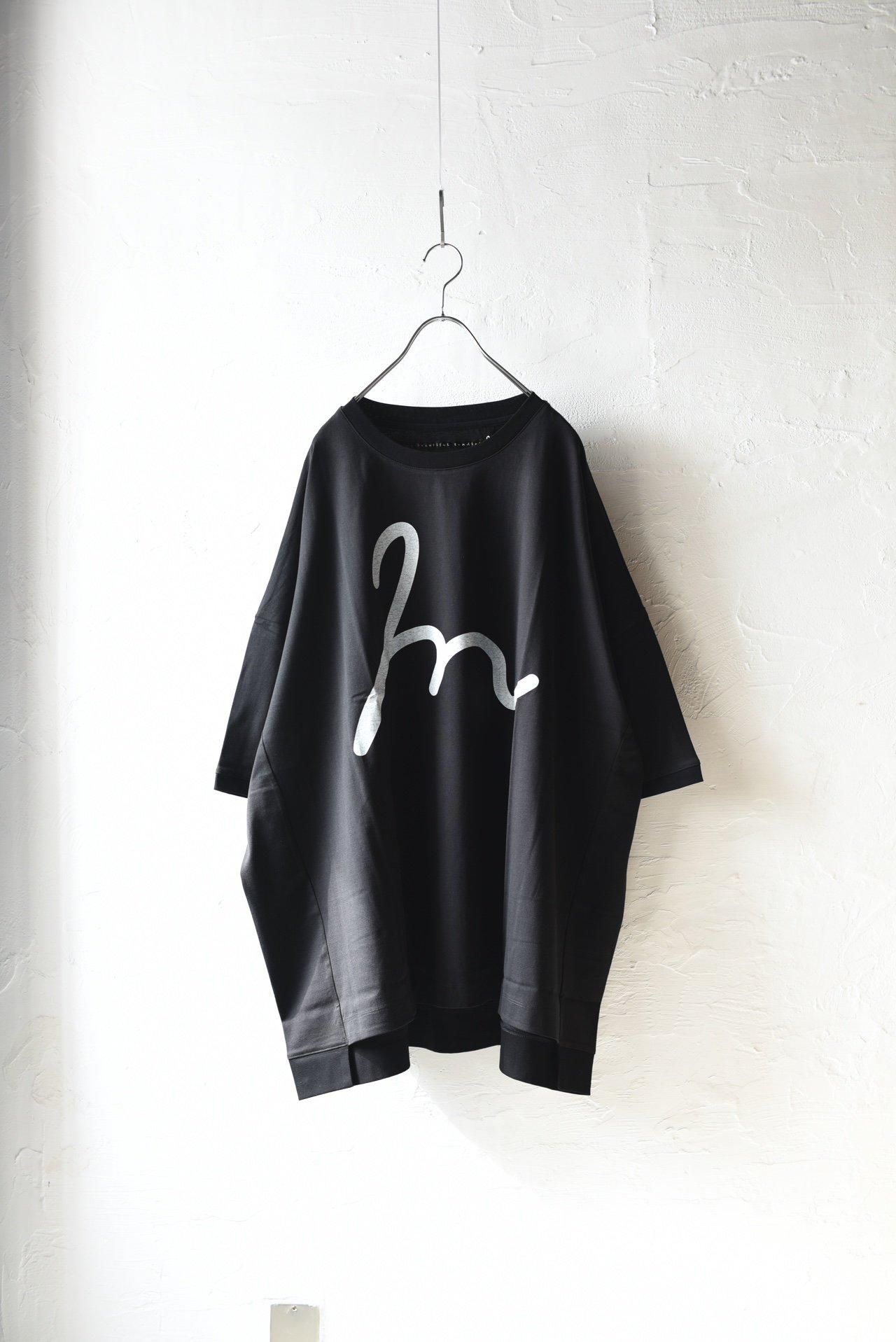 My Beautiful Landlet MBLプリントフリーサイズT Black - BISHOOL