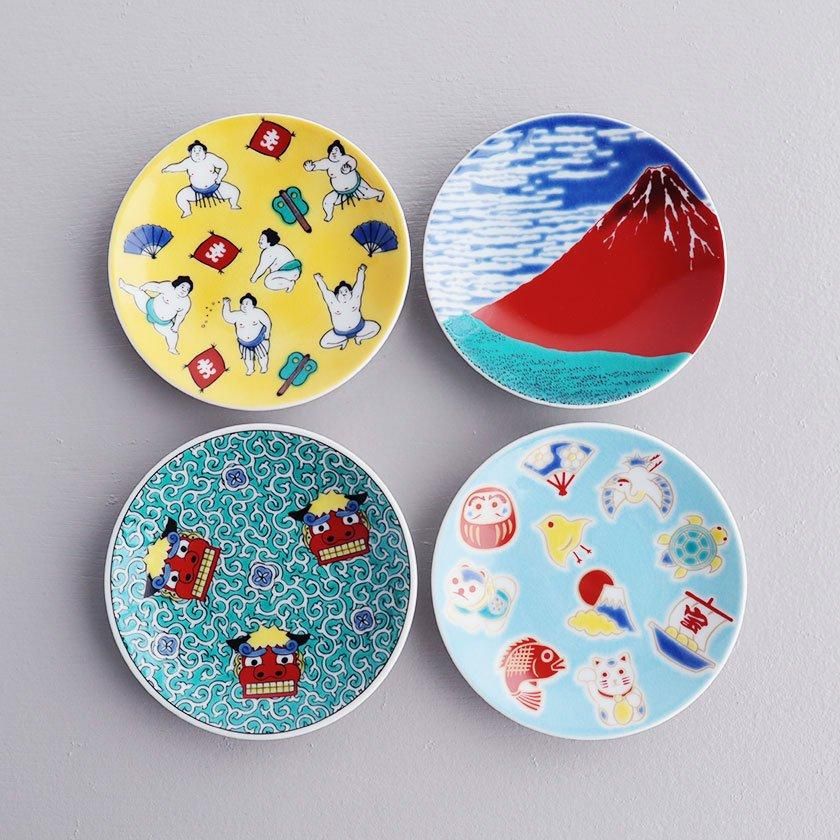 お値下げ」九谷焼 聖泉窯 滝口加全作 魚紋 飾皿 お値下げ」九谷焼 聖泉