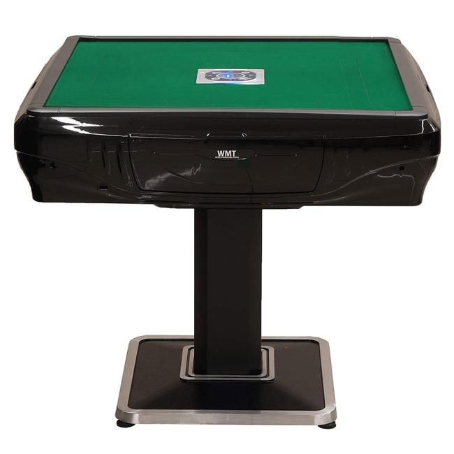 R2142全自動麻雀卓 座卓 ハーフレッグ 麻雀卓 28mm ワインレッド R2142