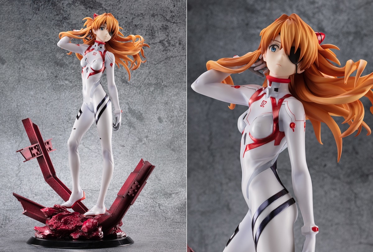 シン・エヴァンゲリオン劇場版』アスカが白いプラグスーツ姿で