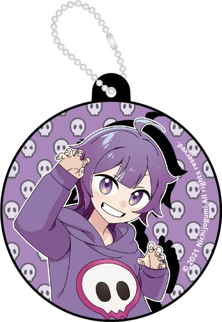 日常組 しにがみさん ZOZOTOWNコラボ 缶バッチ 日常組 しにが