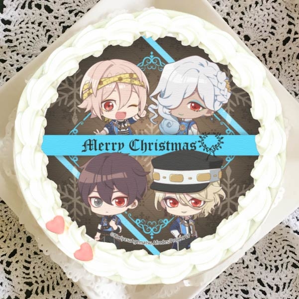 プリティーリズム 蓮城寺べる 缶バッジ スイーツケーキ クリスマス