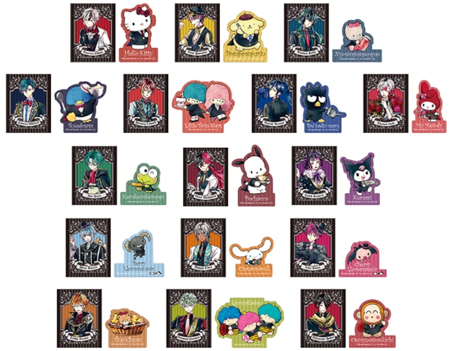 あくねこ 悪魔執事と黒い猫 アモン サンリオ コラボ 缶バッジ まとめ