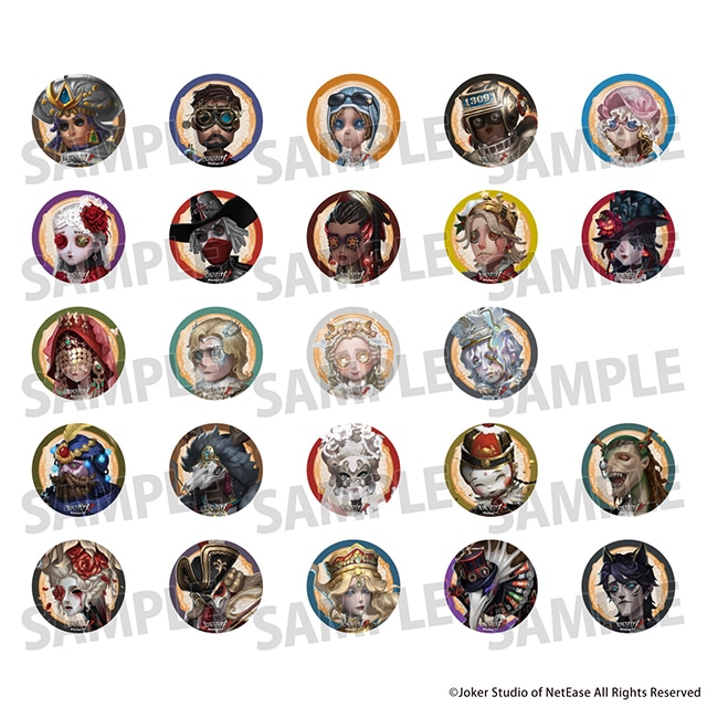 IdentityV 第五人格 彫刻師 缶バッジ 夜魔 3周年 第五人格 identityⅤ