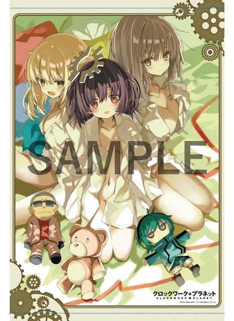 アニメ クロックワーク・プラネット 声優直筆サイン入りポスター 千本