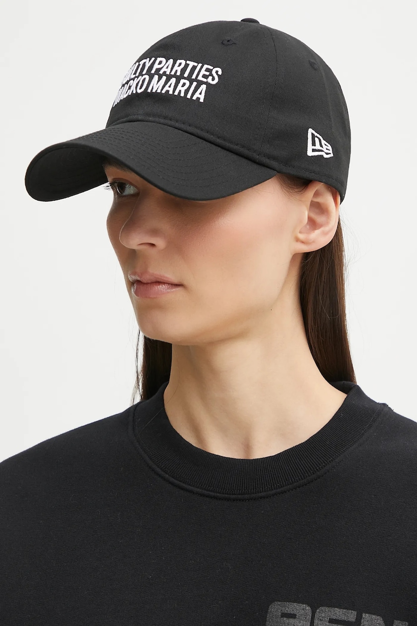 andmary Mary logo cap アンドマリー ブラック andmary Mary logo cap