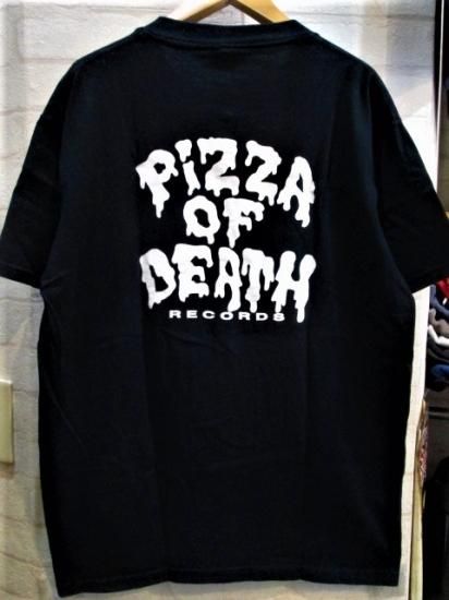 KUZIRA バンド pizza of death Tシャツ 黒 kuzira ピザt Lサイズ