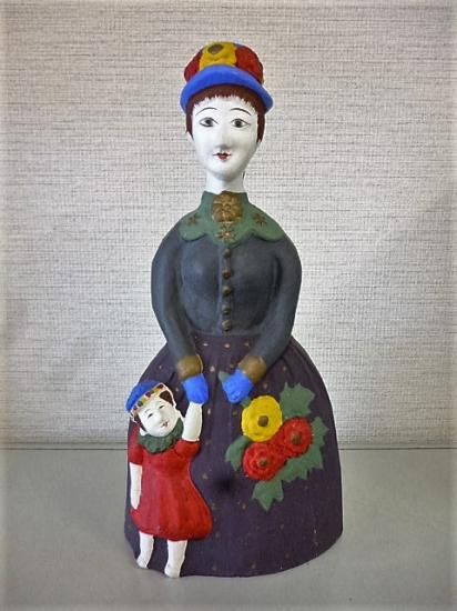 ☆No.377 完売御礼！古賀人形 西洋婦人（大） - おもちゃばこ 日本土鈴館