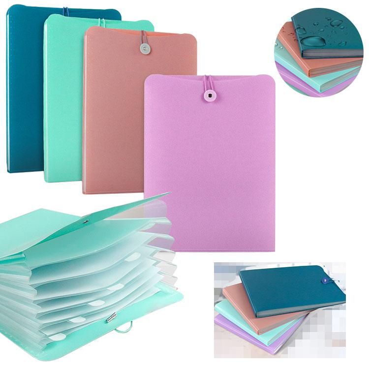 バインダー A4 ファイルケース 7ポケット アコーディオン式 蛇腹 多層