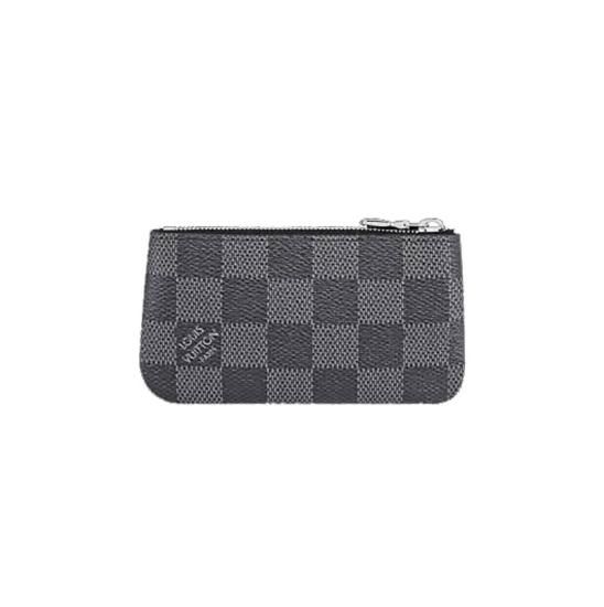 ルイ ヴィトン キーケース ダミエグラフィット ポシェットクレ LOUIS