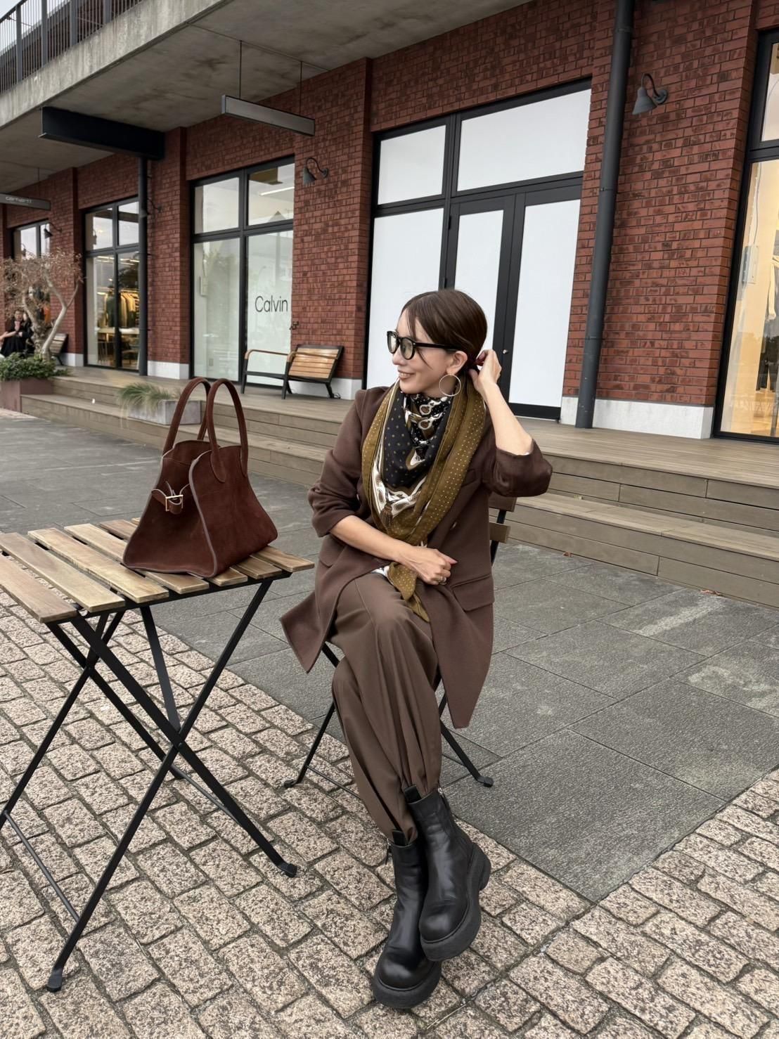 Saki collaboration】ウールダブルフェイスジャケットコート