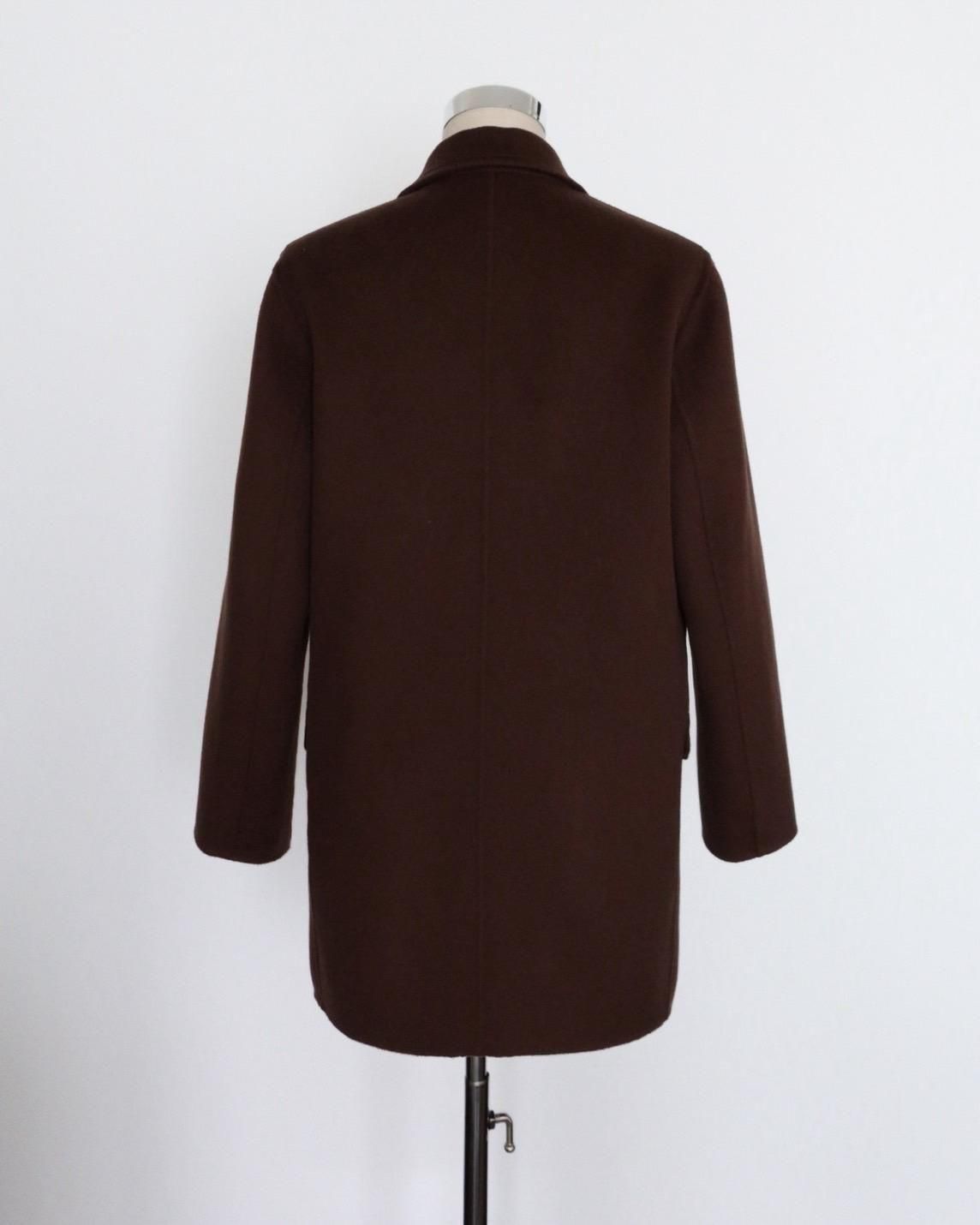 Saki collaboration】ウールダブルフェイスジャケットコート